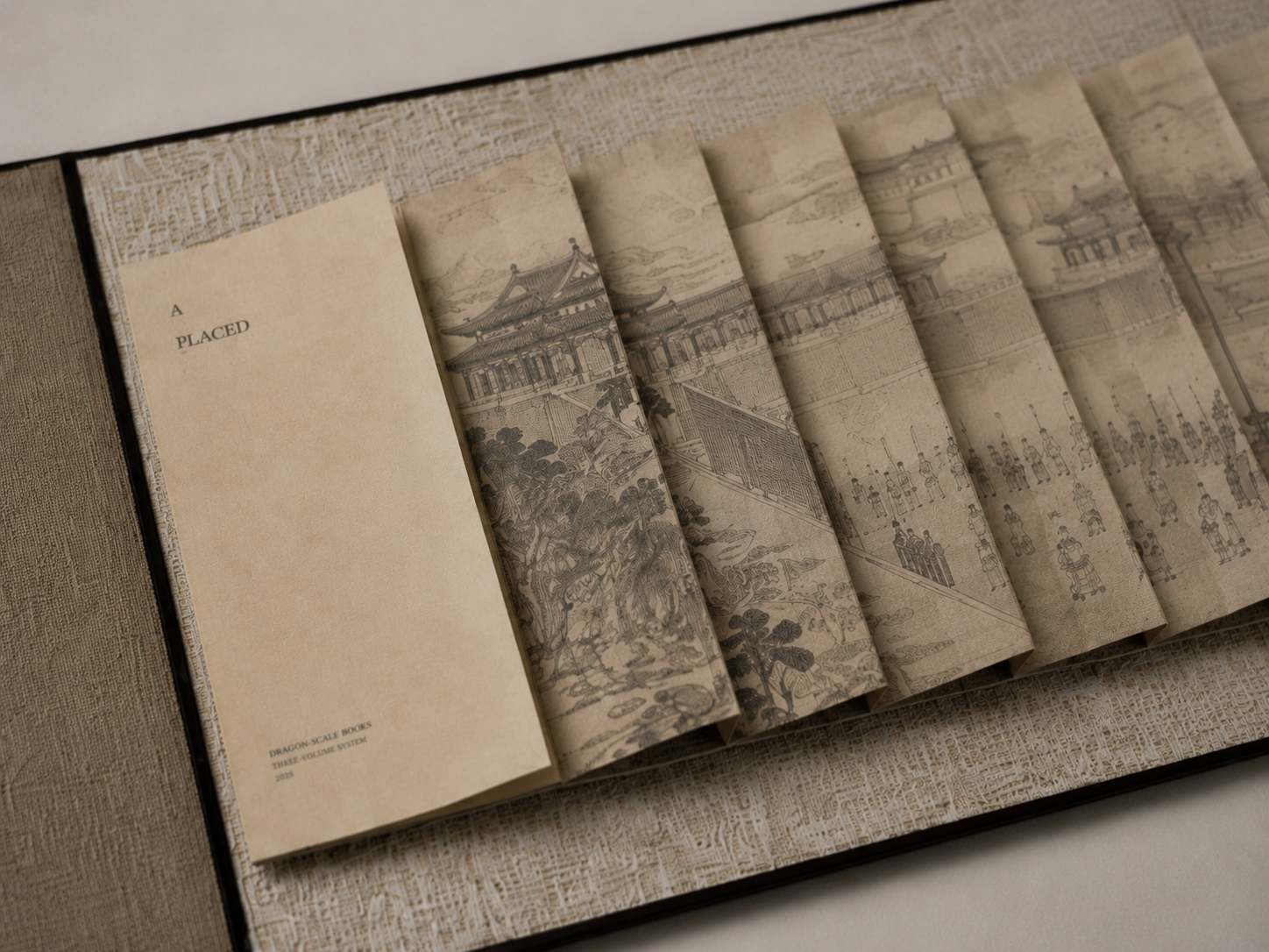Close-up of the A / Placed folded image sequence.