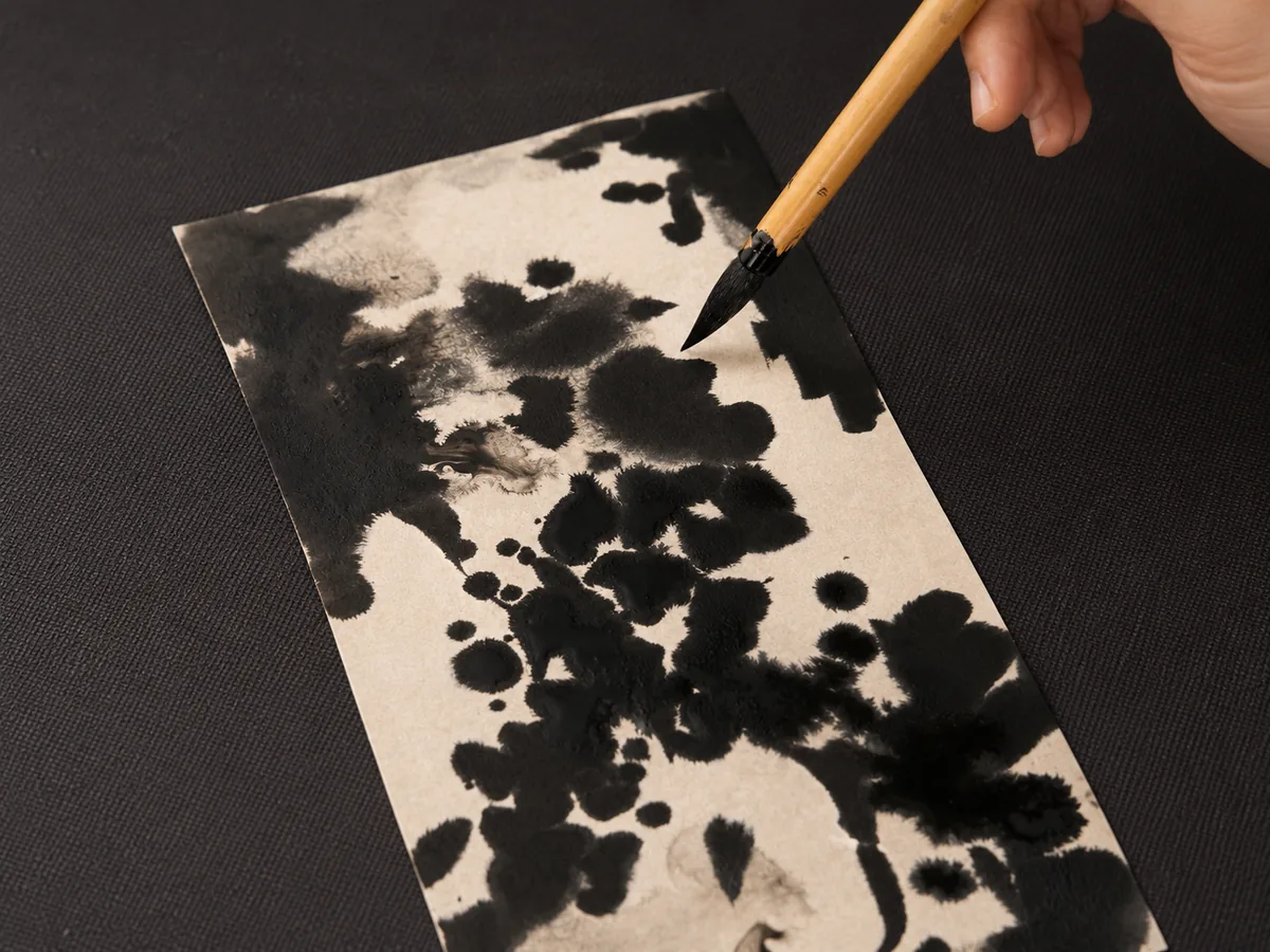 Ink absorption and diffusion tests.